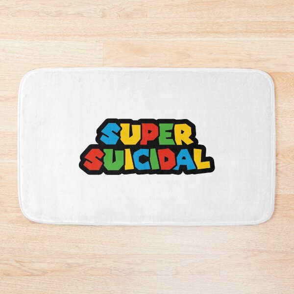 Item preview, Super Suicidal Logo Parody designed and sold by everything4eva.
