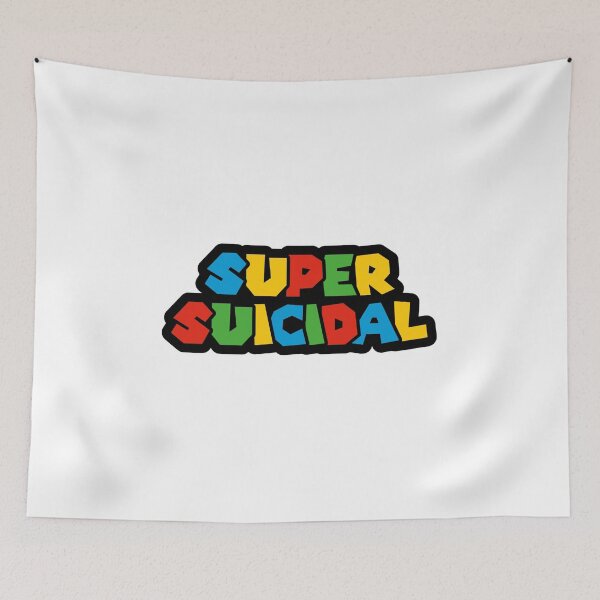 Item preview, Super Suicidal Logo Parody designed and sold by everything4eva.