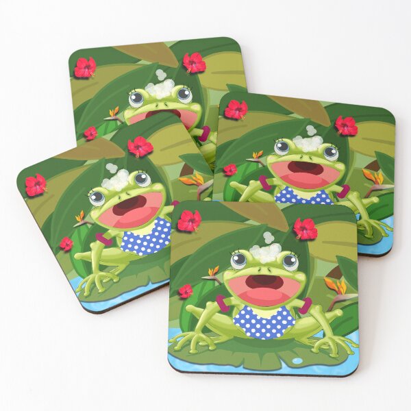 Item preview, Happy frog designed and sold by AbbysArtByKate.