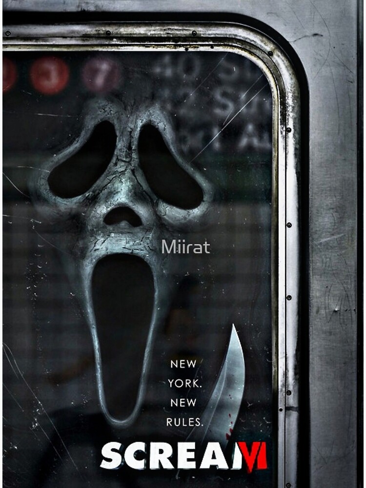 Discover Movies Scream 6 vi  movie Premium Matte Vertical Poster