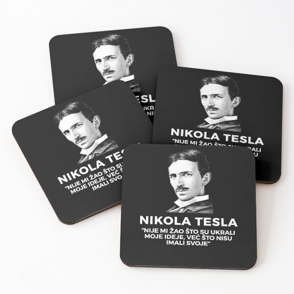 Item preview, quote by nikola tesla designed and sold by ALIENATIVED.