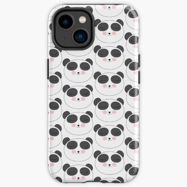 Cute Panda Print iPhone Tough Case
