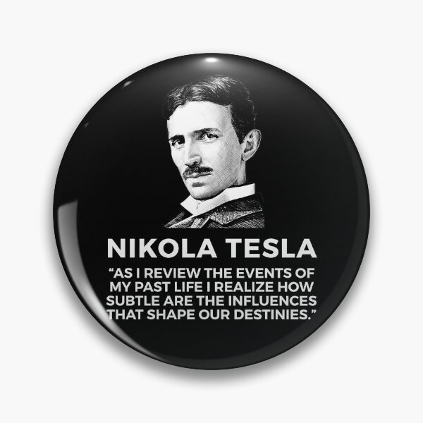 Item preview, quote by nikola tesla designed and sold by ALIENATIVED.