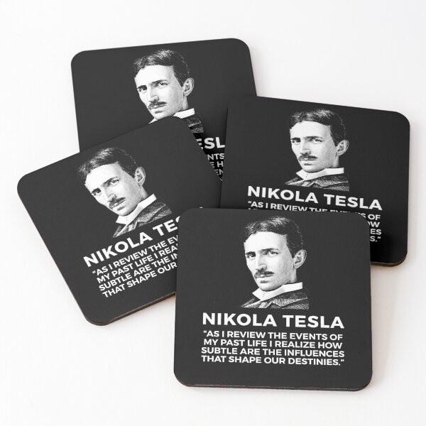 Item preview, quote by nikola tesla designed and sold by ALIENATIVED.