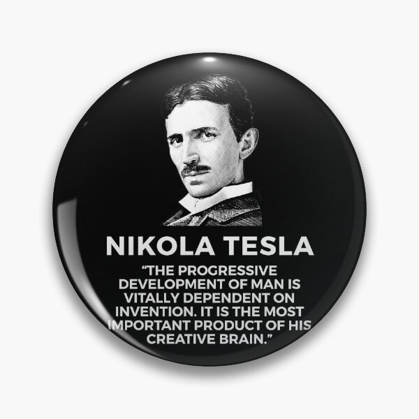 Item preview, quote by nikola tesla designed and sold by ALIENATIVED.
