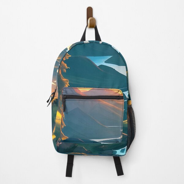 Item preview, Minimalistic River Valley Poster designed and sold by supeart.