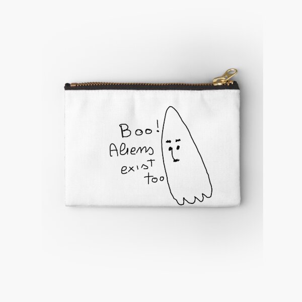 Item preview, Boo! Aliens exist too - sincerely, Ghosts (version #01 - bigger) designed and sold by AleValStra.