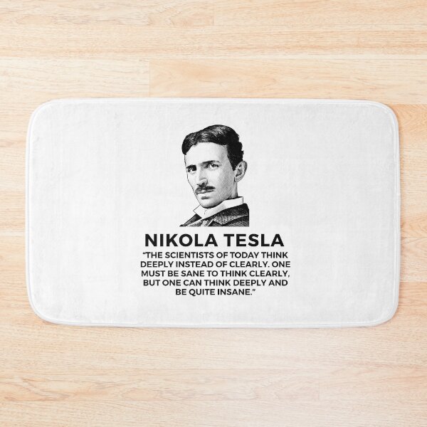 Item preview, quote by nikola tesla designed and sold by ALIENATIVED.