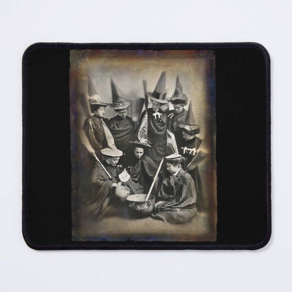 Item preview, Witches cooking. Vintage Witches Halloween photo. Vintage Photo Occult Print Reproduction. designed and sold by el-padre.