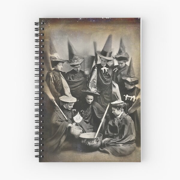 Item preview, Witches cooking. Vintage Witches Halloween photo. Vintage Photo Occult Print Reproduction. designed and sold by el-padre.
