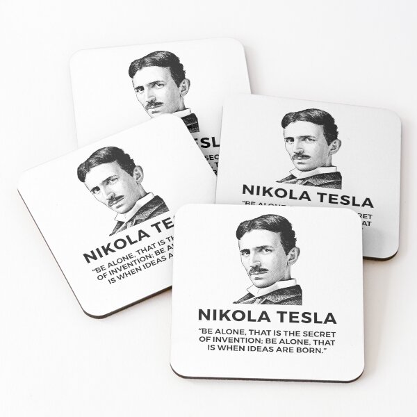 Item preview, quote by nikola tesla designed and sold by ALIENATIVED.