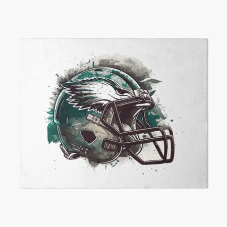 Philadelphia Eagles Helmet Print – Hobrecht Sports Art