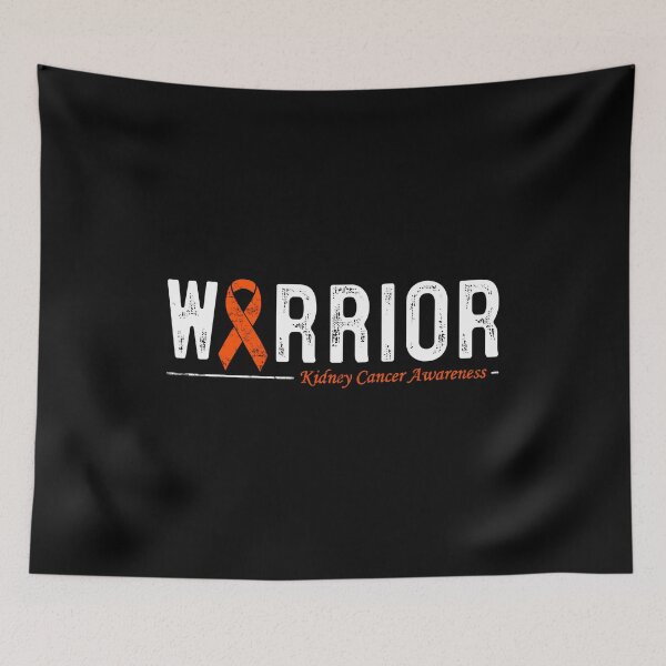 Item preview, Kidney Cancer Warrior Orange Ribbon Awareness designed and sold by RosannaArt.