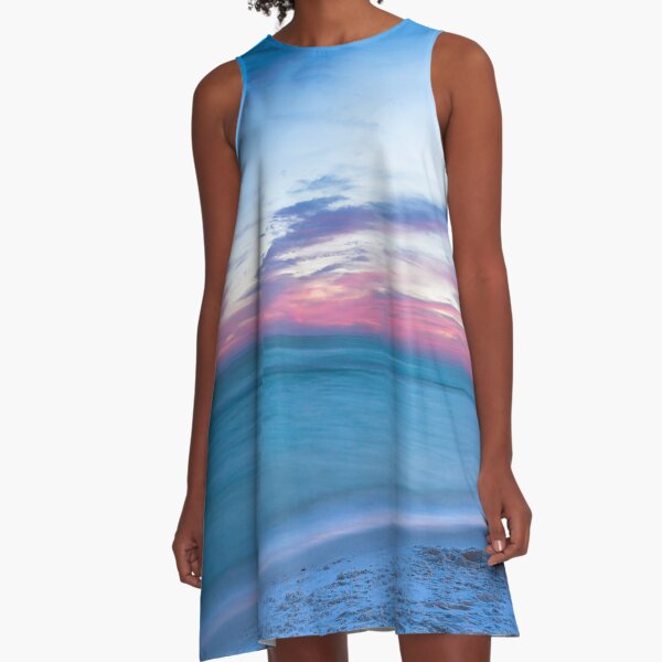 If By Sea - Sunset on the Beach Near Destin Florida A-Line Dress