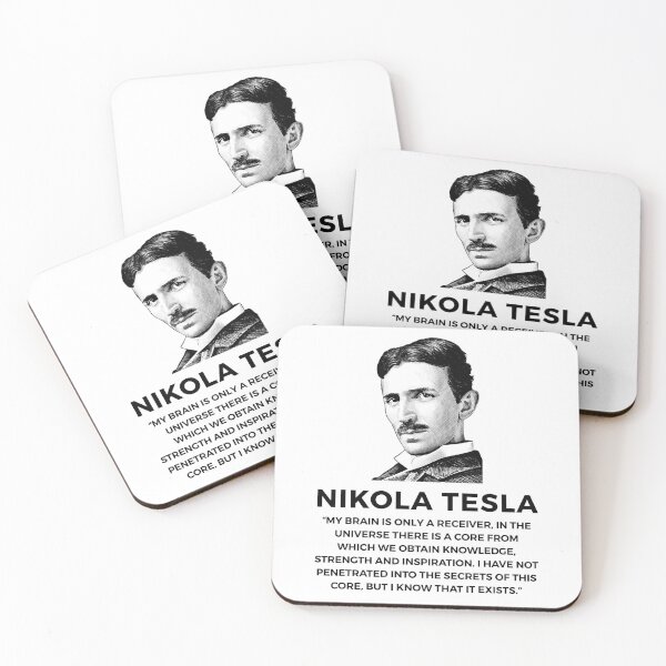Item preview, quote by nikola tesla designed and sold by ALIENATIVED.