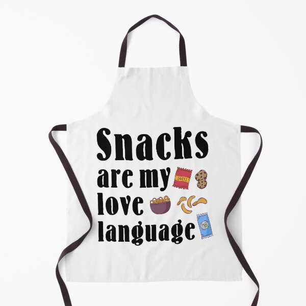 Artikelvorschau, Snacks sind meine Liebessprache entworfen und verkauft von crendizer.