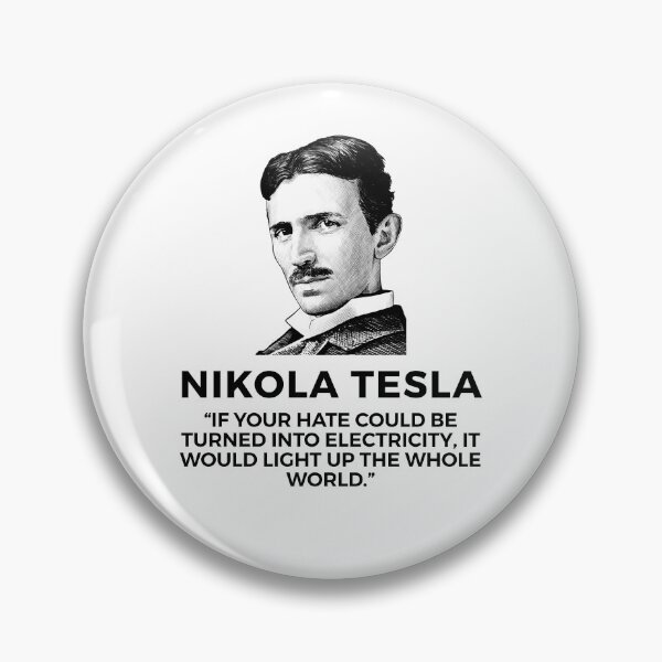 Item preview, quote by nikola tesla designed and sold by ALIENATIVED.