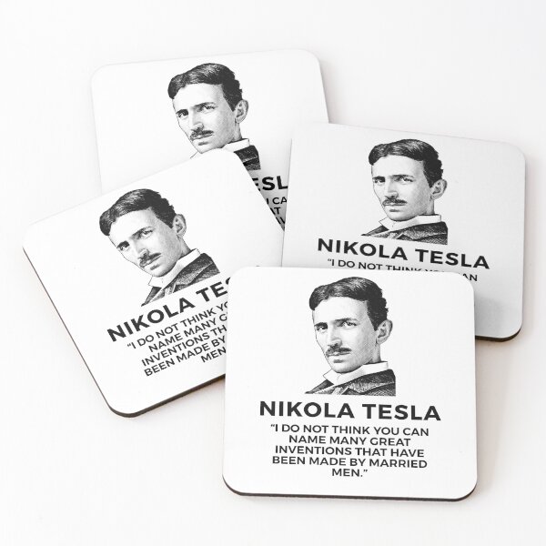 Item preview, quote by nikola tesla designed and sold by ALIENATIVED.