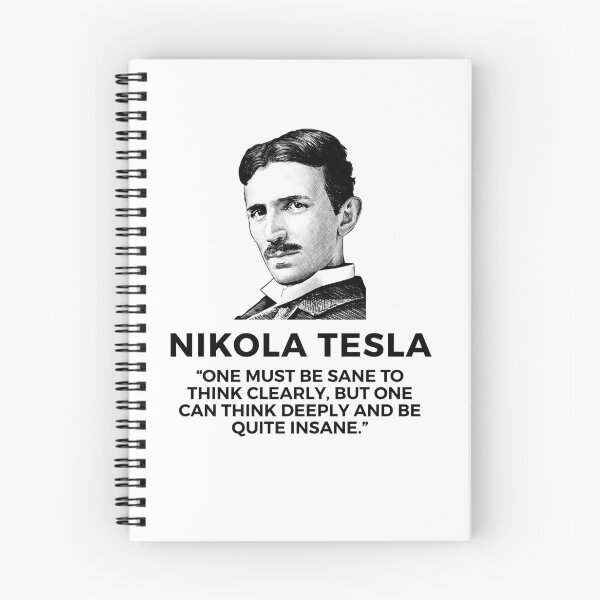 Item preview, quote by nikola tesla designed and sold by ALIENATIVED.
