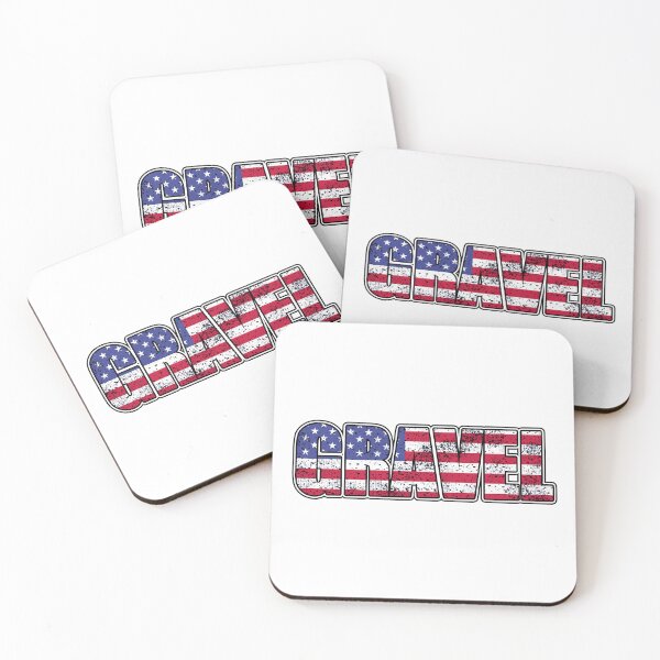 Artikelvorschau, Gravel Cycling Amerikanische Flagge entworfen und verkauft von Esskay Designs.