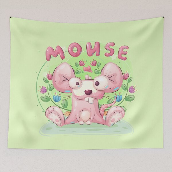 Item preview, Cute Funny Baby Mouse designed and sold by KOTOdesign.