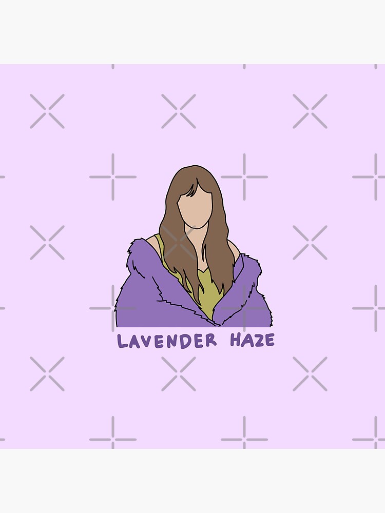 Taylor Swift - Lavender Haze (faceless vector art) Pin for Sale by Lucesco