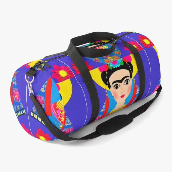 Item preview, Mexican Folklore Art inspired by Frida Kahlo, original artwork designed and sold by RoyalRepublics.