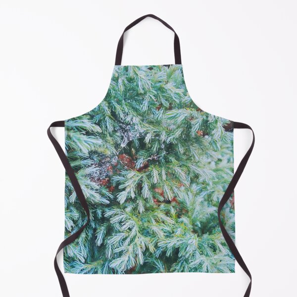Item preview, Fir tree covered with drops of rain designed and sold by helenkaiy.