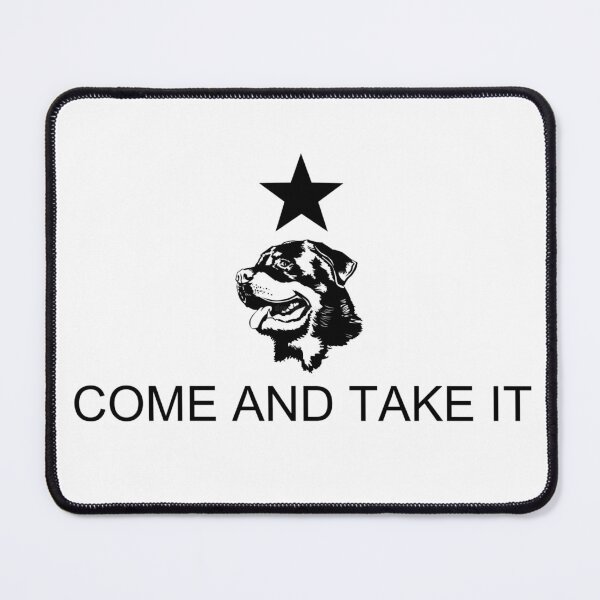 Item preview, Come and Take It Rottweiler Dog Flag designed and sold by JonathanR1994.