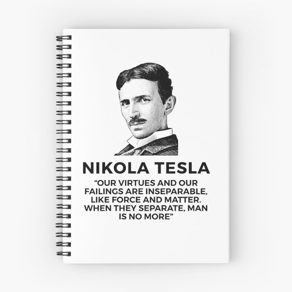 Item preview, quote by nikola tesla designed and sold by ALIENATIVED.