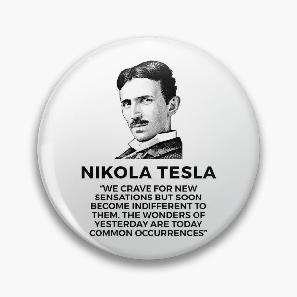 Item preview, quote by nikola tesla designed and sold by ALIENATIVED.