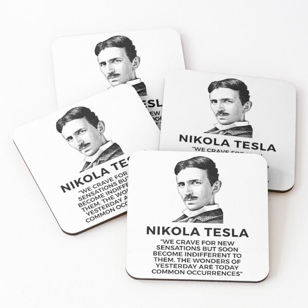 Item preview, quote by nikola tesla designed and sold by ALIENATIVED.
