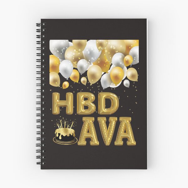 Aperçu de l'œuvre Joyeux anniversaire Ava, ava, joyeux anniversaire ava, anniversaire, joyeux anniversaire, pour ava, anniversaire ava, nom ava, créée et vendue par Celebrationist.