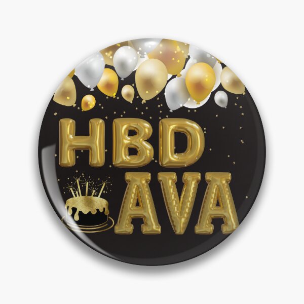 Artikelvorschau, Alles Gute zum Geburtstag Ava, Ava, alles Gute zum Geburtstag Ava, Geburtstag, alles Gute zum Geburtstag, für Ava, Ava Geburtstag, Ava Name, entworfen und verkauft von Celebrationist.