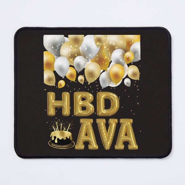 Item preview, Happy Birthday Ava, ava, happy birthday ava, birthday, happy birthday, for ava, ava birthday, ava name,  designed and sold by Celebrationist.