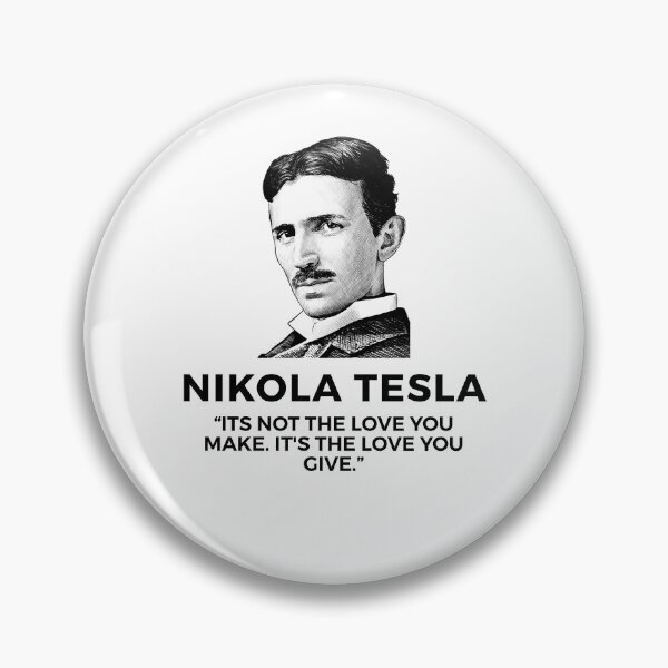 Item preview, quote by nikola tesla designed and sold by ALIENATIVED.