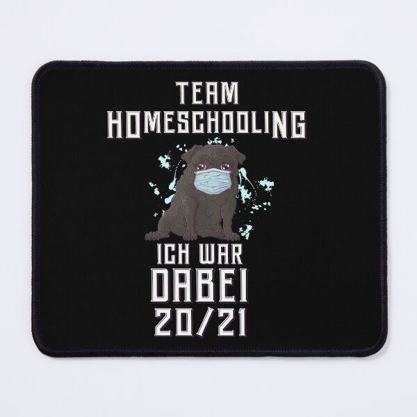 Item preview, Team Homeschooling I was there in 2021 Pug Bulldog designed and sold by StrongShirts.