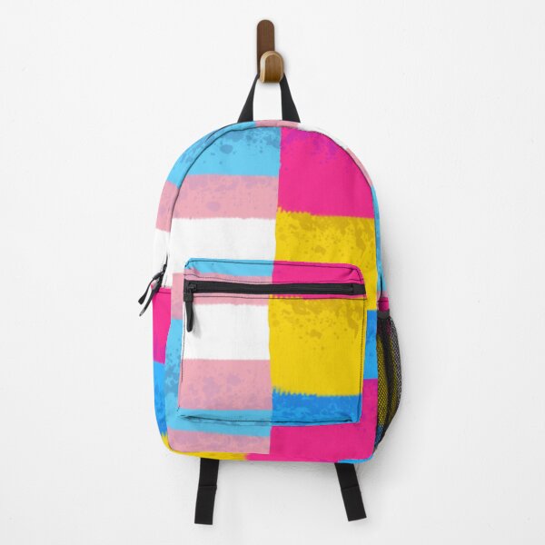 Item preview, Trans Transgender Pansexual Panromantic Pan Pride Flag designed and sold by Spell-the-Bee.