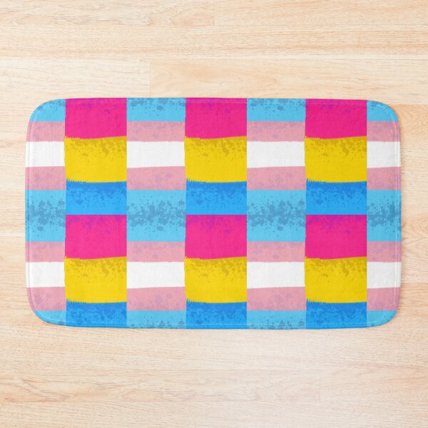 Item preview, Trans Transgender Pansexual Panromantic Pan Pride Flag designed and sold by Spell-the-Bee.