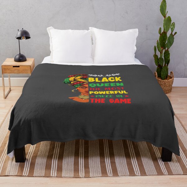 Item preview, Black Queen The Most Powerful Piece Black History Awareness designed and sold by ullummetzelw.