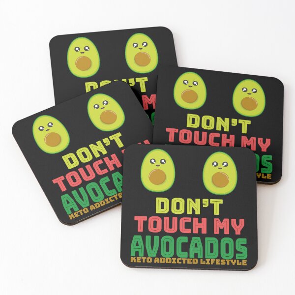 Item preview, DONT TOUCH MY AVOCADOS FUNNY COLORFUL  designed and sold by al21ex.
