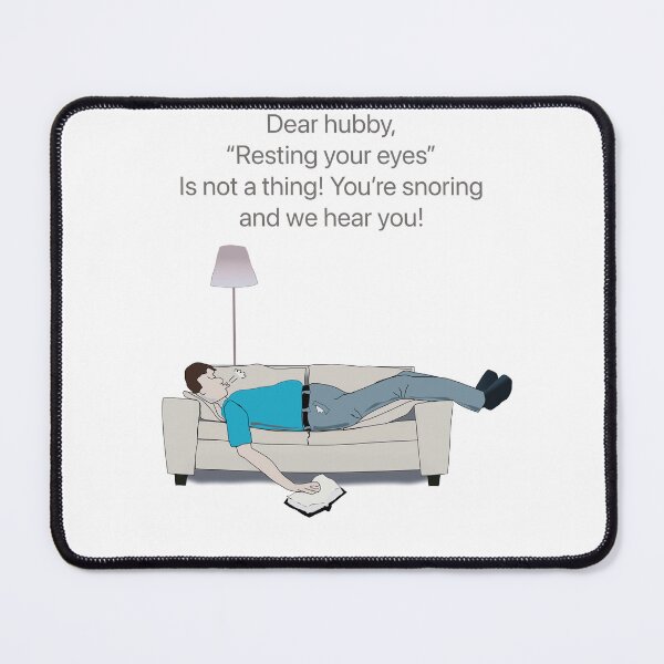 Item preview, The snoring hubby.  designed and sold by Kidzx6.