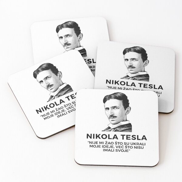 Item preview, quote by nikola tesla designed and sold by ALIENATIVED.