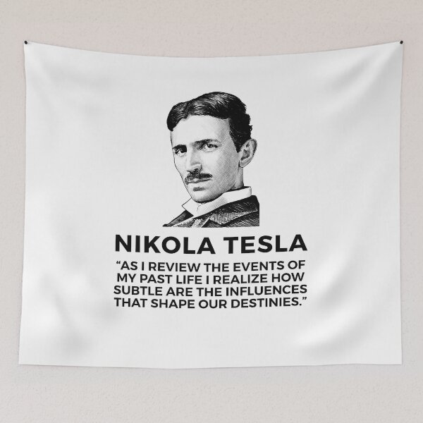 Item preview, quote by nikola tesla designed and sold by ALIENATIVED.