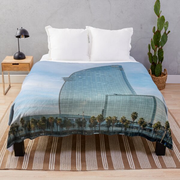 Item preview, Hotel W, Beach Skyline of Barcelona, Cataluña, España designed and sold by Marc Garrido Clotet.