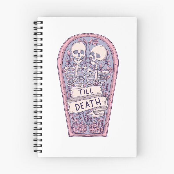 Item preview, Till death skeletons designed and sold by Jess.a.creates.