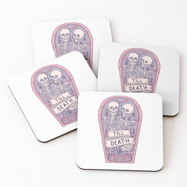 Item preview, Till death skeletons designed and sold by Jess.a.creates.
