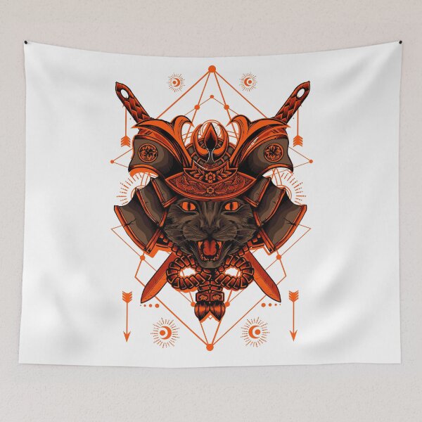 Item preview, samurai designed and sold by addict2reading.