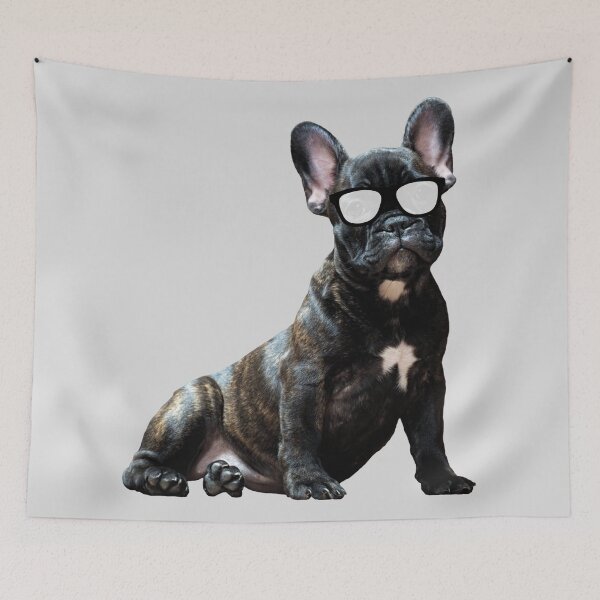 Item preview, dog wearing glasses designed and sold by Plastic1997.