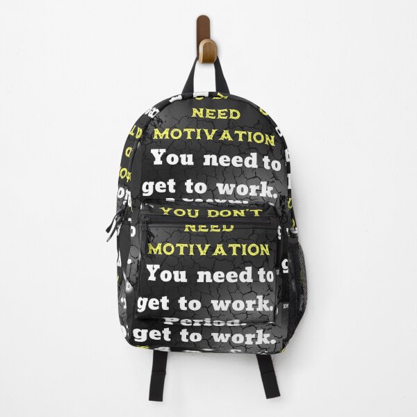 Item preview, Day 29 of the year: You don't need motivation designed and sold by BuddyBoots.